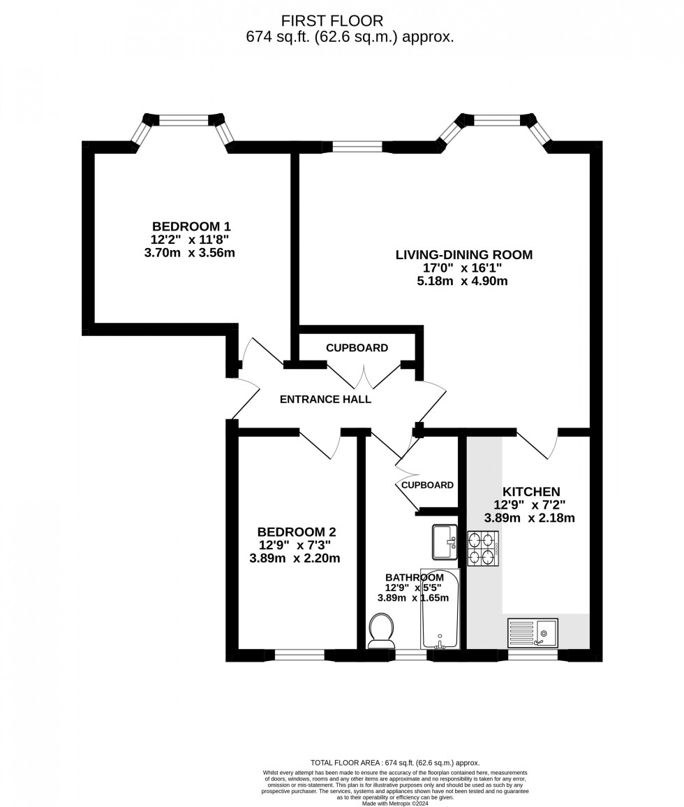 Floorplan for Chamberlain Drive, Wilmslow