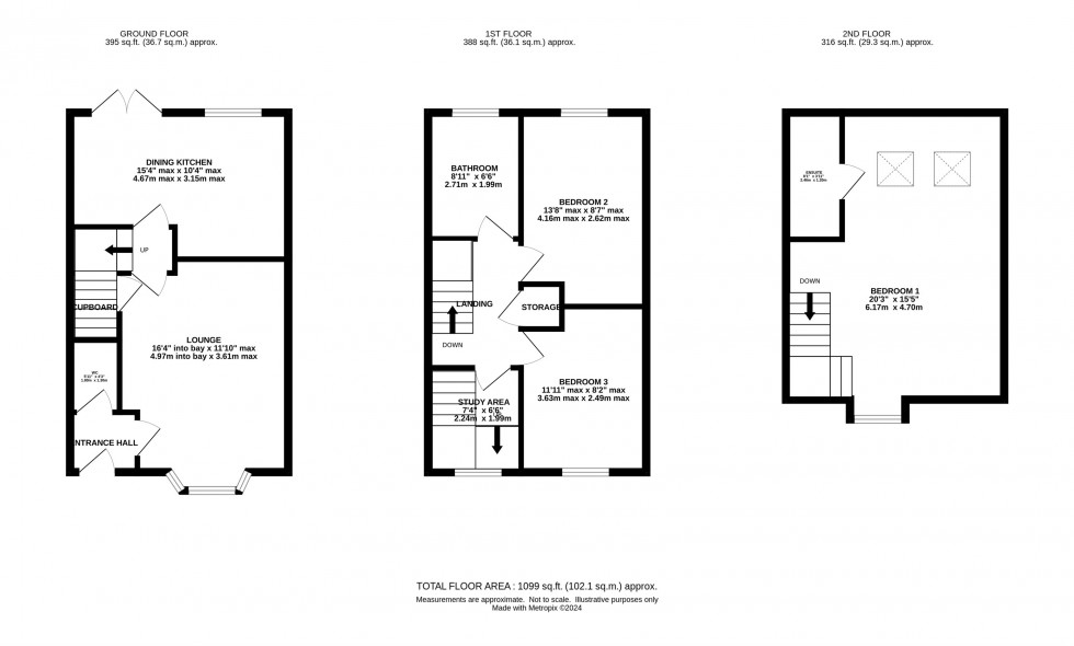 Floorplan for Townfield Place, Chelford