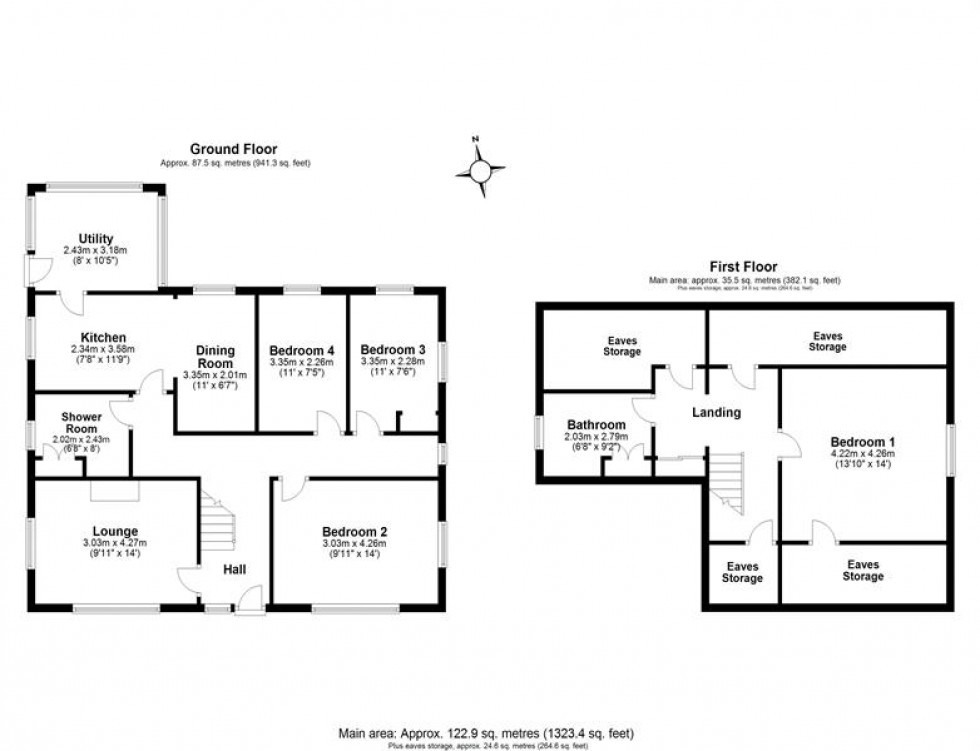 Floorplan for Manley Common, Manley