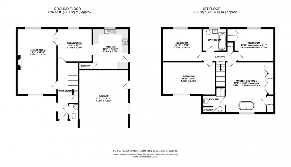 Floorplan for Millstream Close, Goostrey