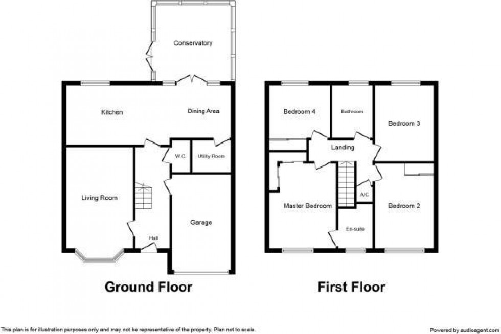 Floorplan for Inveresk Road, Malpas, Tilston