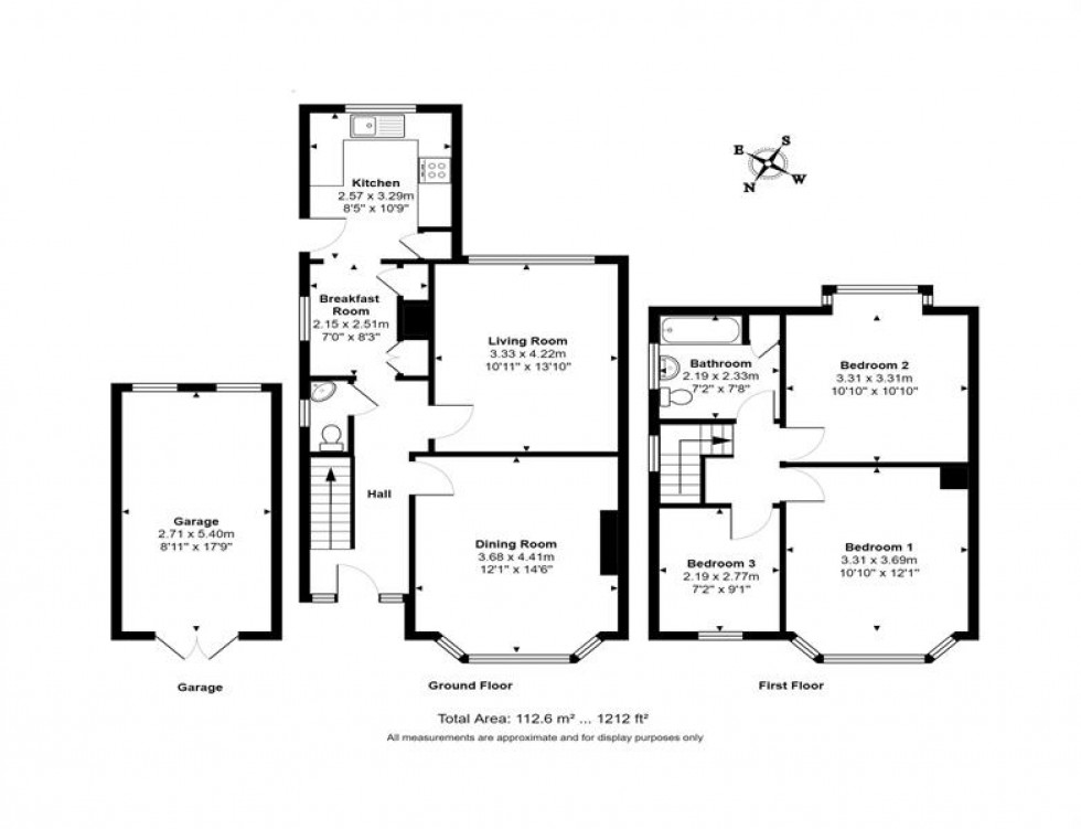 Floorplan for Latham Avenue, Helsby, Frodsham