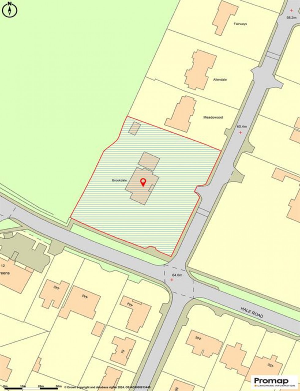 Floorplan for Brooks Drive, Hale Barns, Altrincham