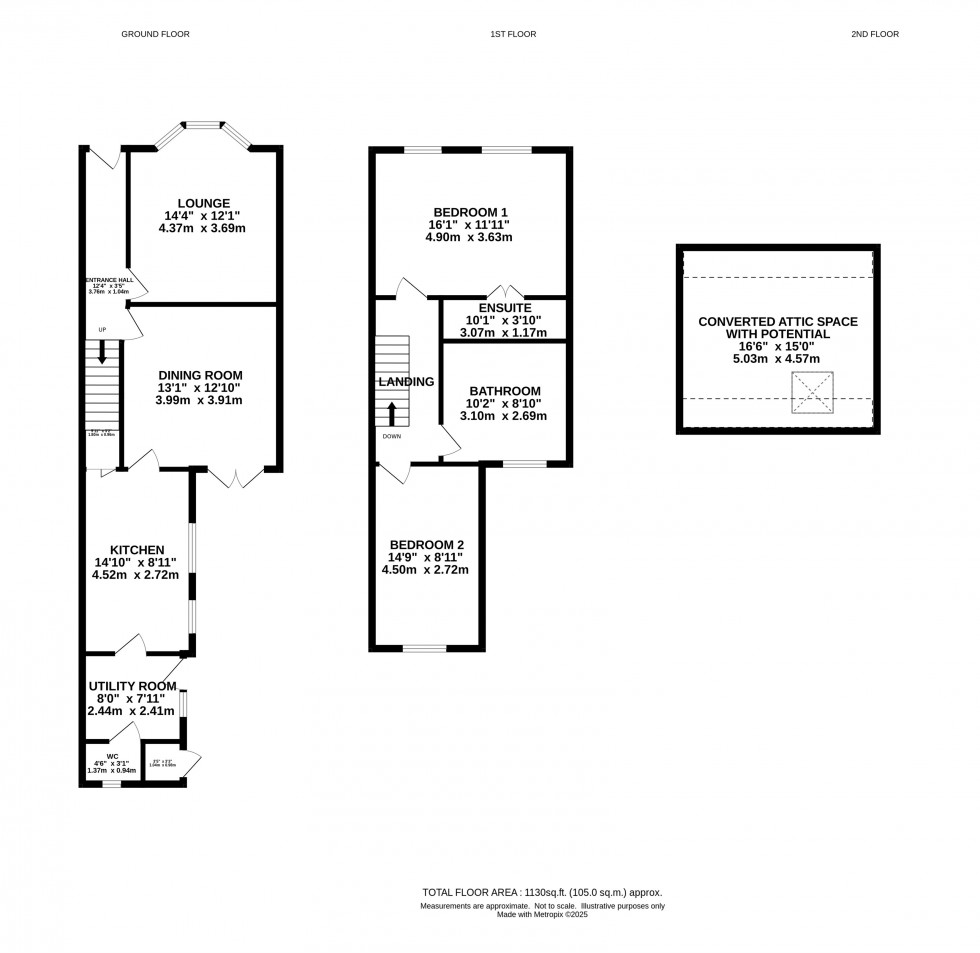 Floorplan for Heyes Lane, Alderley Edge