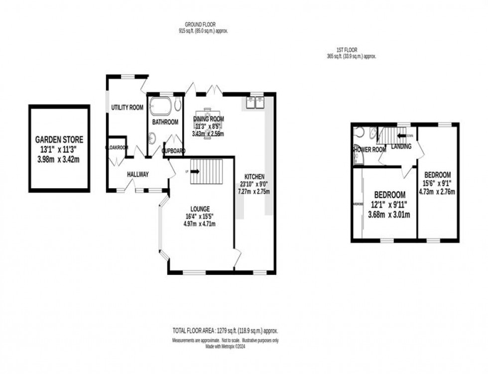 Floorplan for Clay Lane, Hale, Altrincham