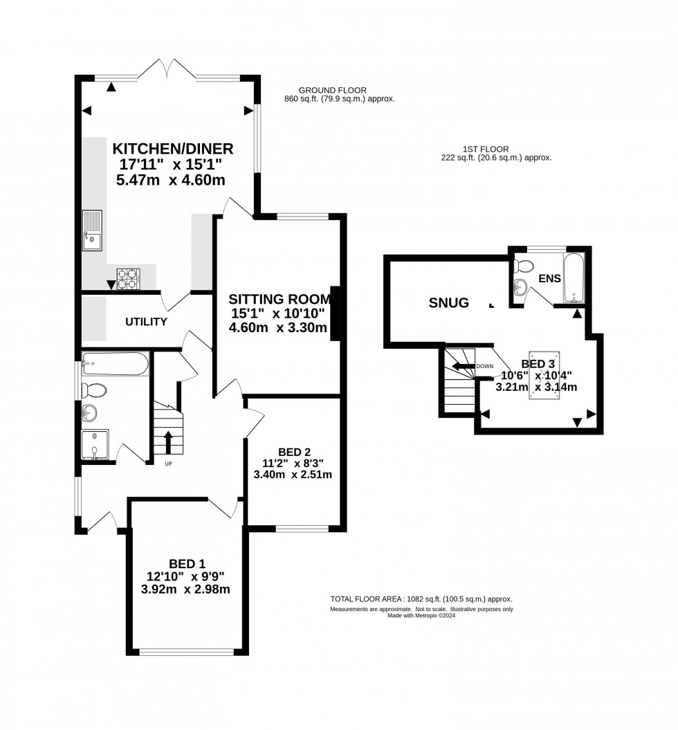 Floorplan for Briony Avenue, Hale