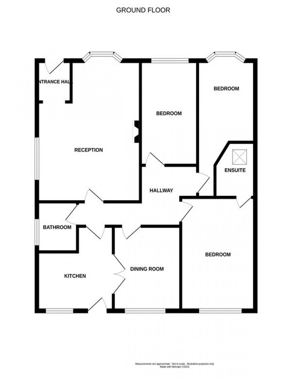 Floorplan for Howard Avenue, Lymm