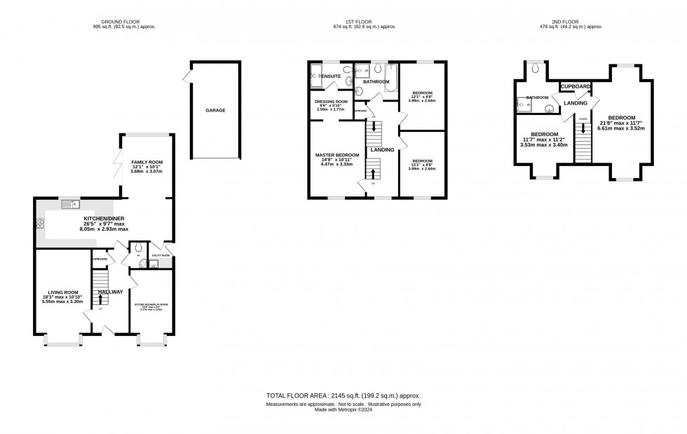 Floorplan for Stable Croft Road, Congleton