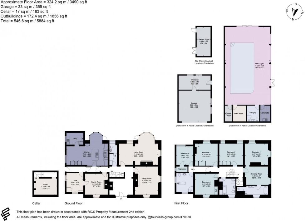Floorplan for Stockport Road, Thelwall, Warrington