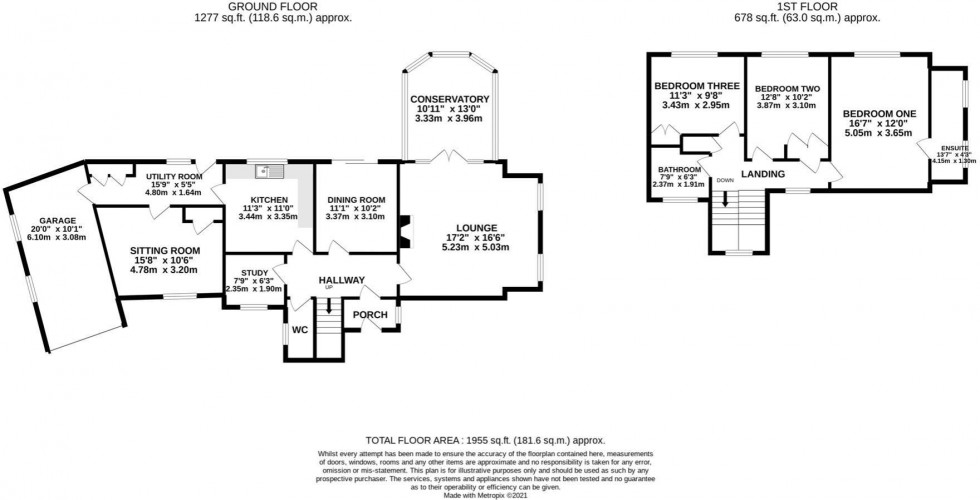 Floorplan for Old Coach Road, Kelsall, Tarporley