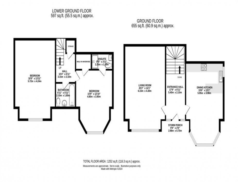 Floorplan for Elm Road, Didsbury