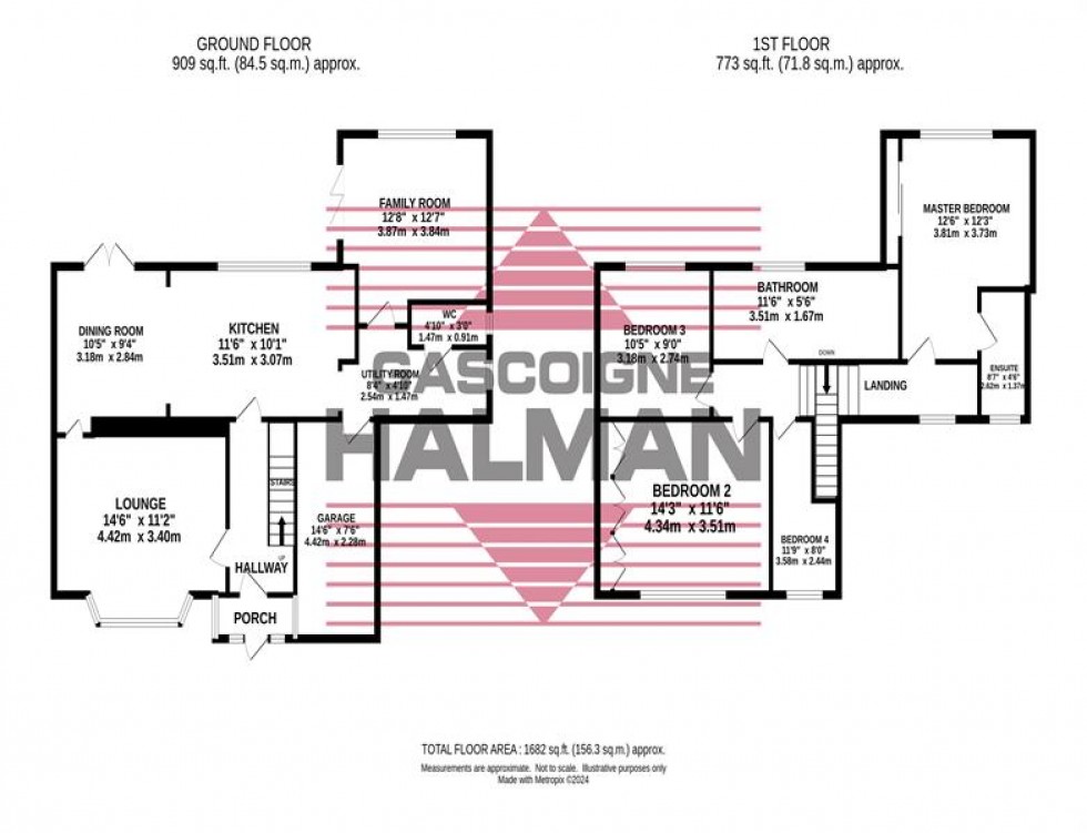 Floorplan for Syddal Crescent, Bramhall, Stockport