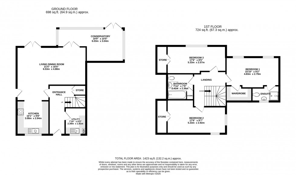 Floorplan for Manchester Road, Wilmslow