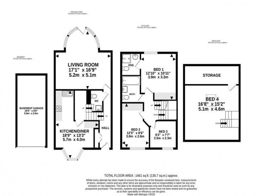 Floorplan for Hale Road, Hale