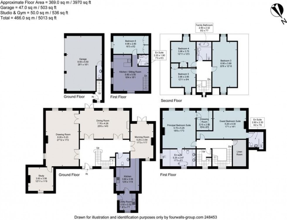 Floorplan for Crossley Park, New Pale Road, Frodsham