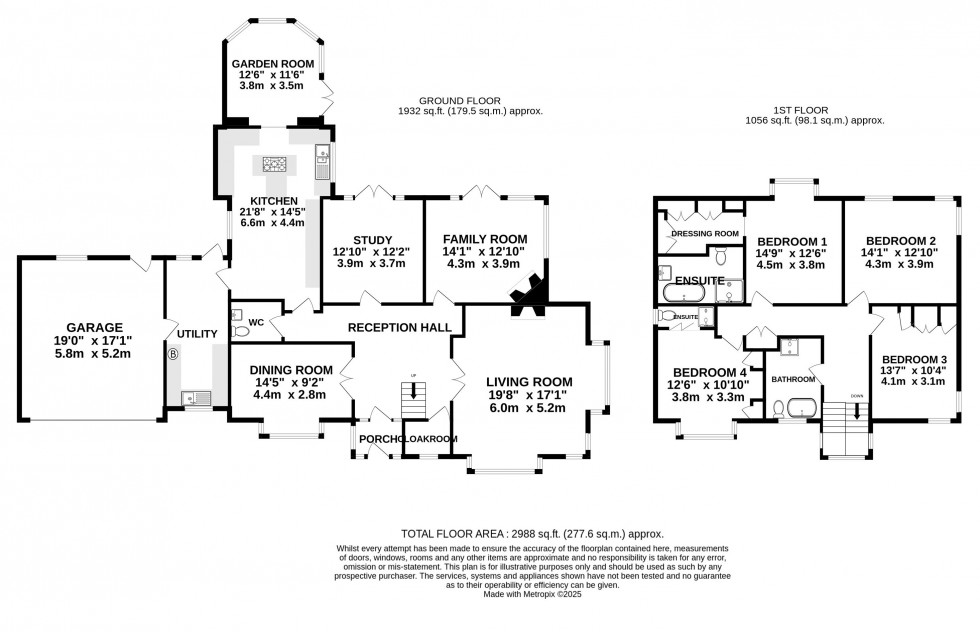 Floorplan for Broadway, Hale, Altrincham