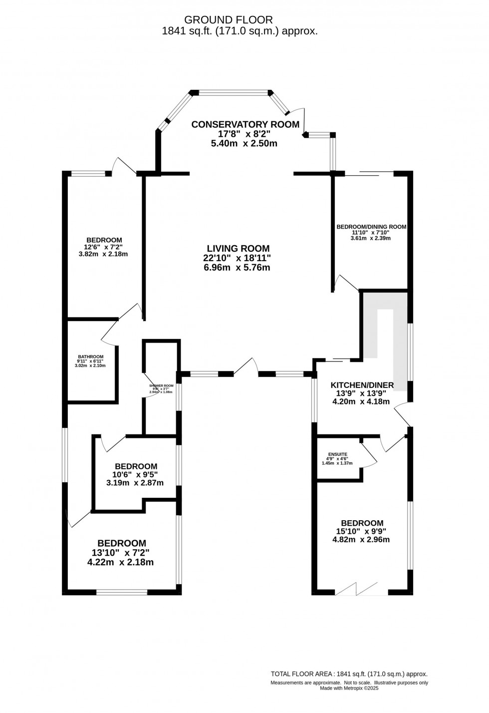 Floorplan for Barlow Wood Drive, Marple, Stockport