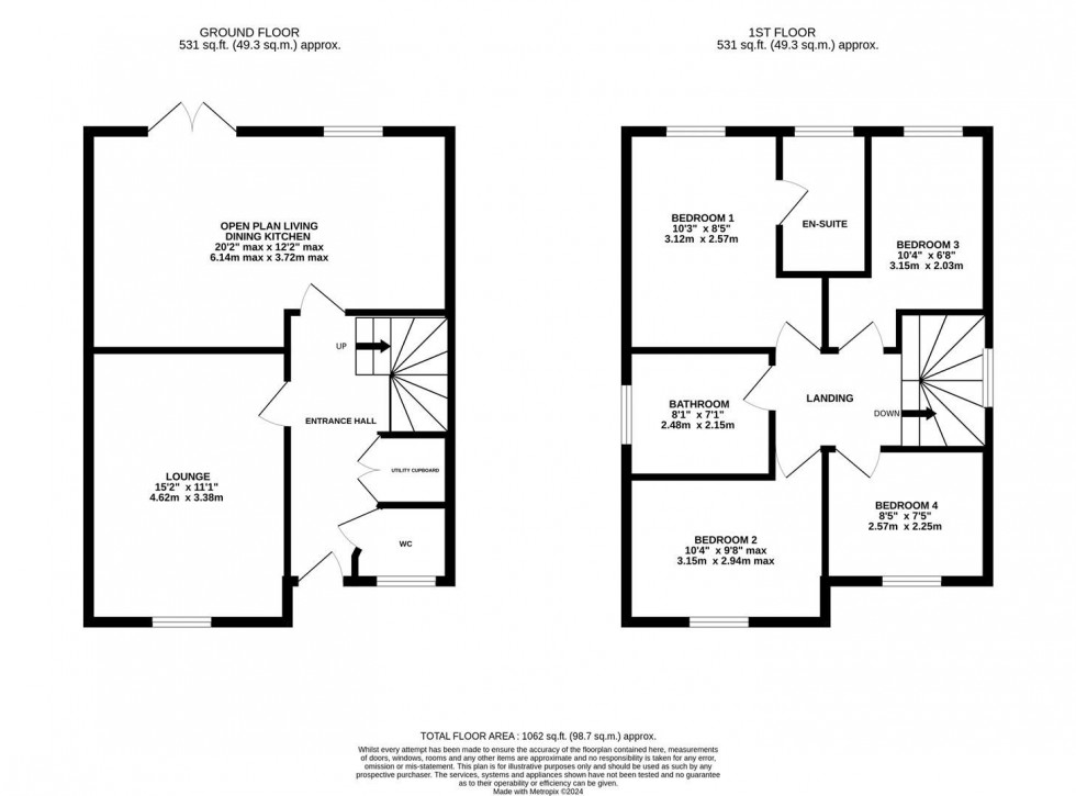 Floorplan for James Pimlott Drive, Poynton