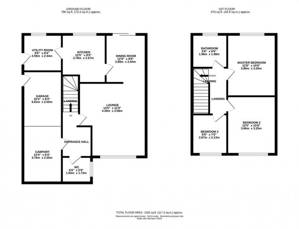 Floorplan for Hightree Drive, Henbury