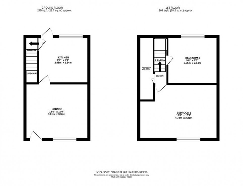 Floorplan for Vernon Street, Macclesfield