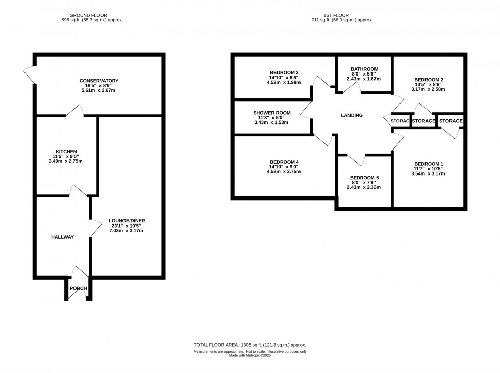 Floorplan for The Gorse, Bowdon, Altrincham