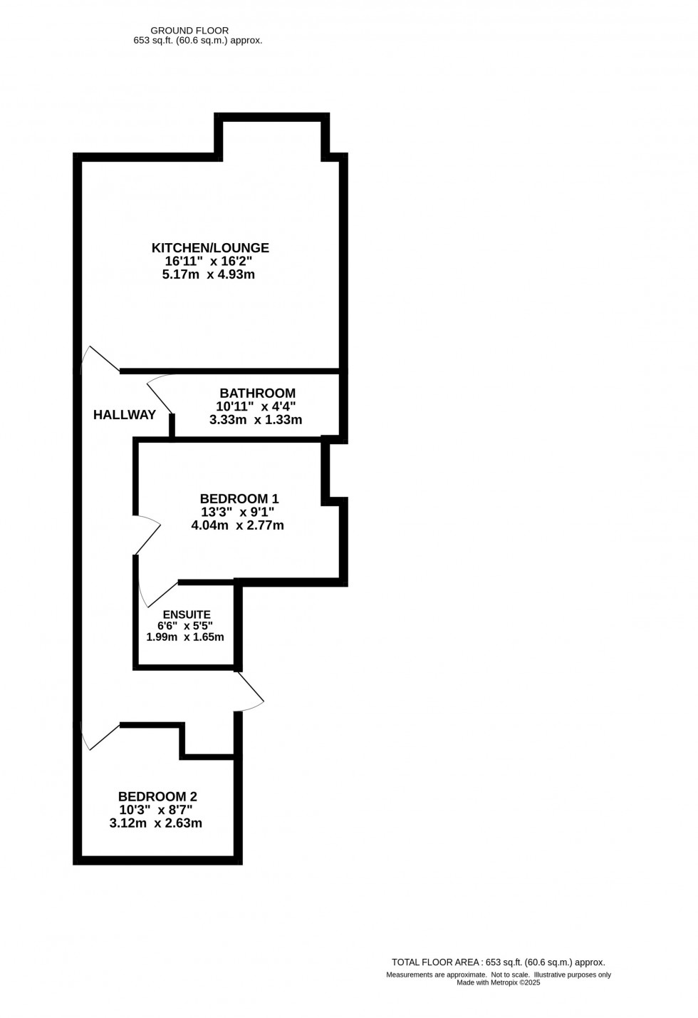 Floorplan for Park Road, Timperley