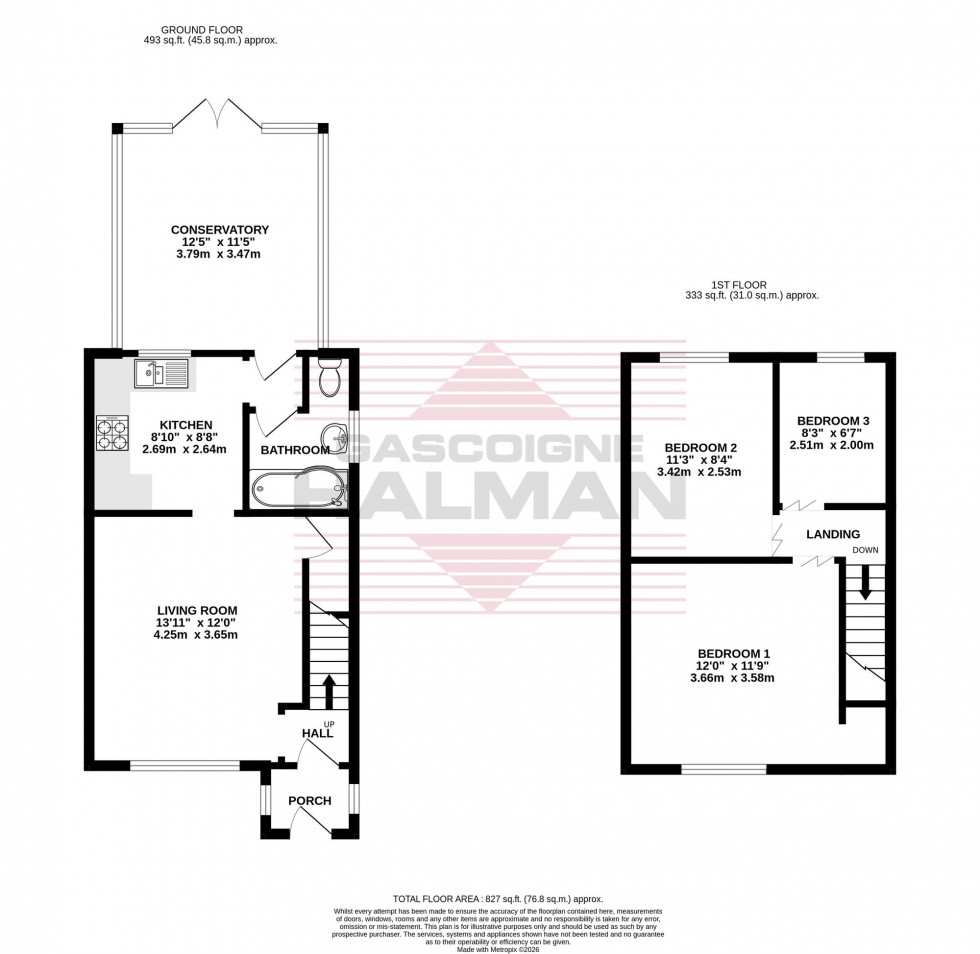 Floorplan for Weldon Crescent, Stockport, SK3