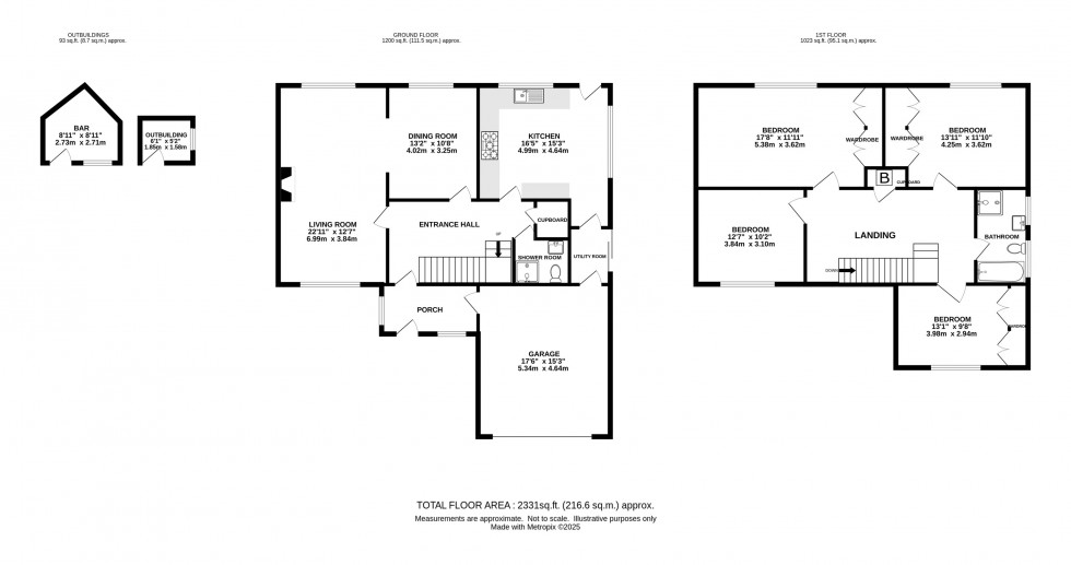 Floorplan for Oakleigh, Knutsford