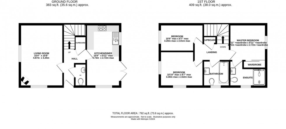 Floorplan for Dog Rose Place, Holmes Chapel, CW4