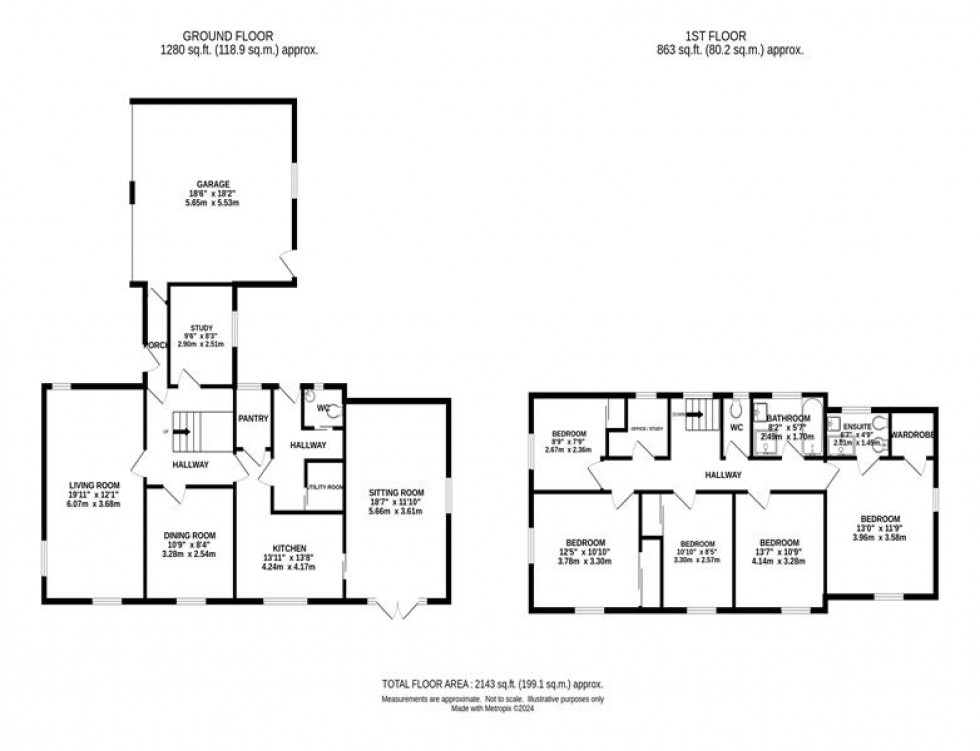 Floorplan for Highgate Road, Hayfield, High Peak