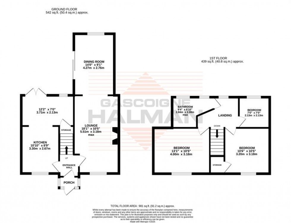 Floorplan for Glebelands Road, Sale