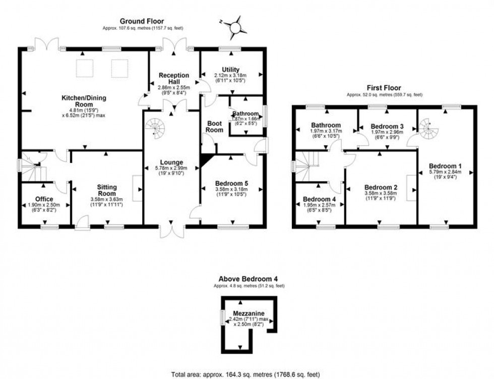Floorplan for Old Chester Road, Helsby