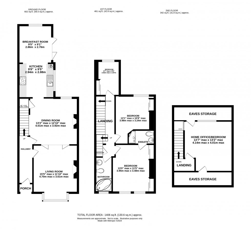 Floorplan for Hayton Street, Knutsford