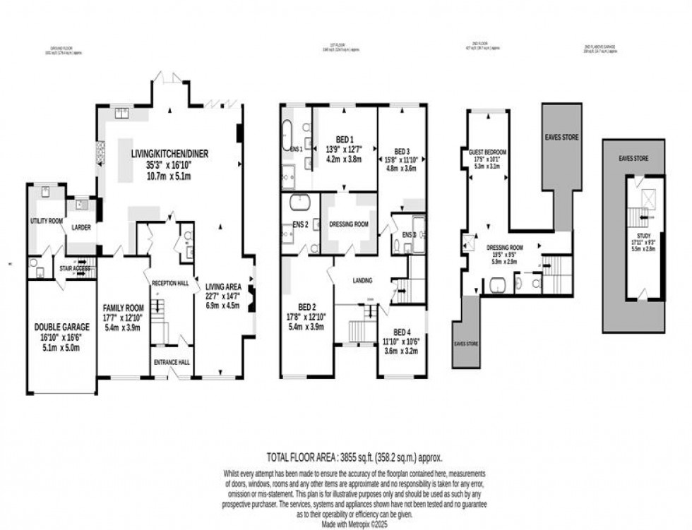 Floorplan for Whalley Road, Hale