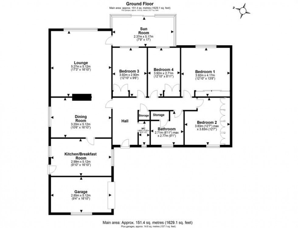Floorplan for Beech View Road, Kingsley, Frodsham
