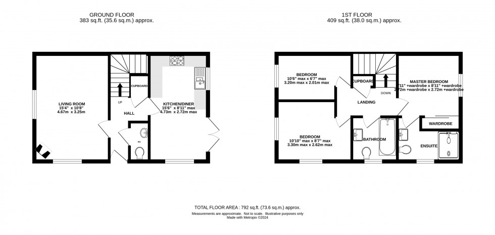 Floorplan for Dog Rose Place, Holmes Chapel
