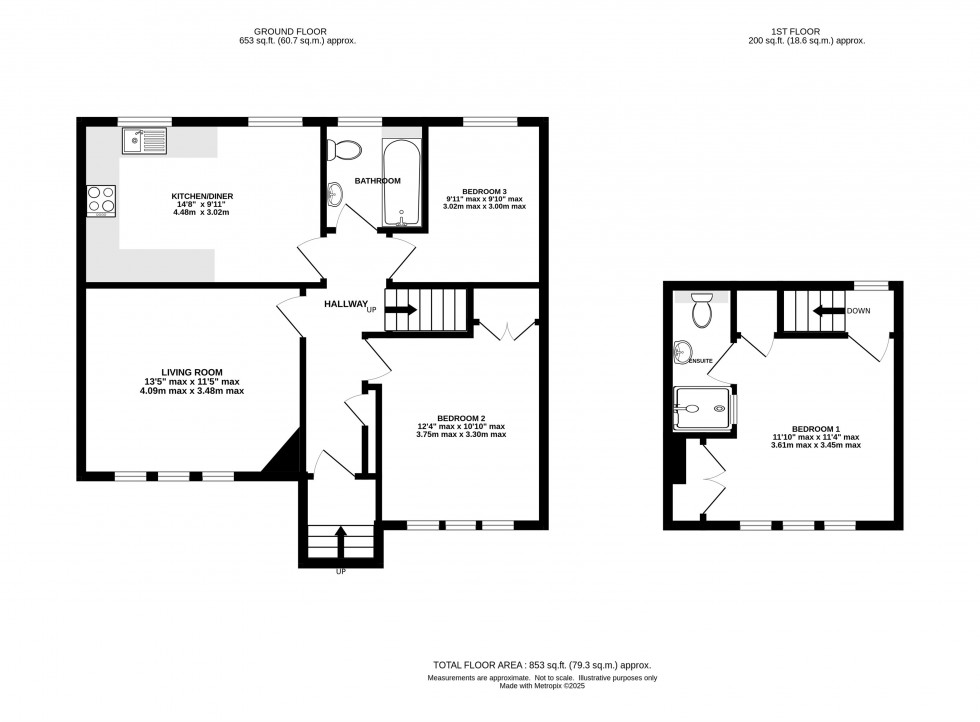 Floorplan for Buckingham Drive, Knutsford