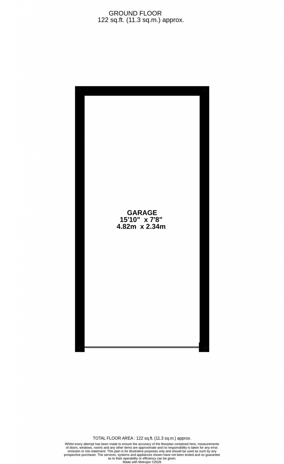 Floorplan for School Close, Cheshire, SK12