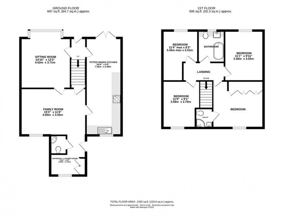 Floorplan for Jodrell Meadow, Whaley Bridge, High Peak