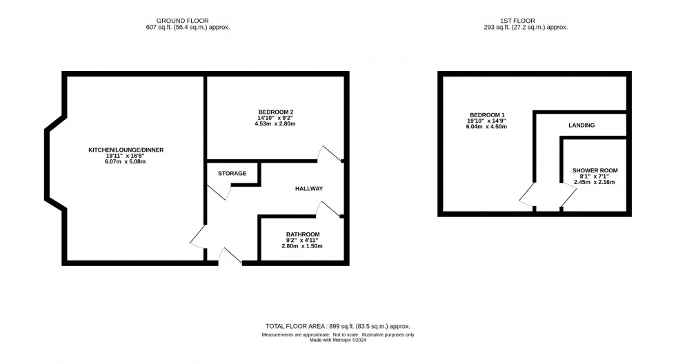 Floorplan for Altrincham Road, Manchester
