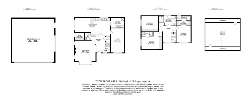 Floorplan for Albany Road, Wilmslow