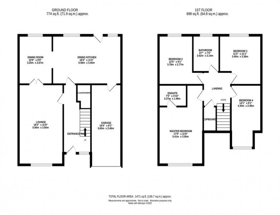Floorplan for Argyll Close, Macclesfield