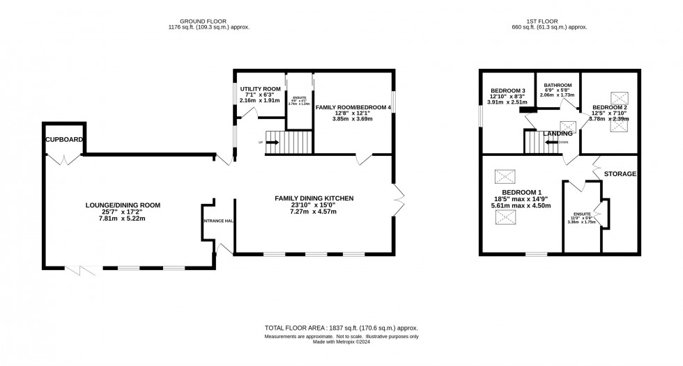 Floorplan for Shrigley Road, Pott Shrigley