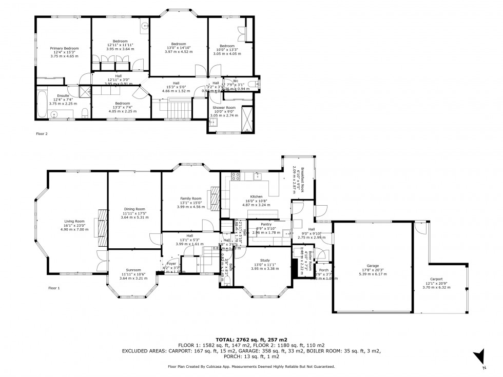 Floorplan for The Avenue, Lymm