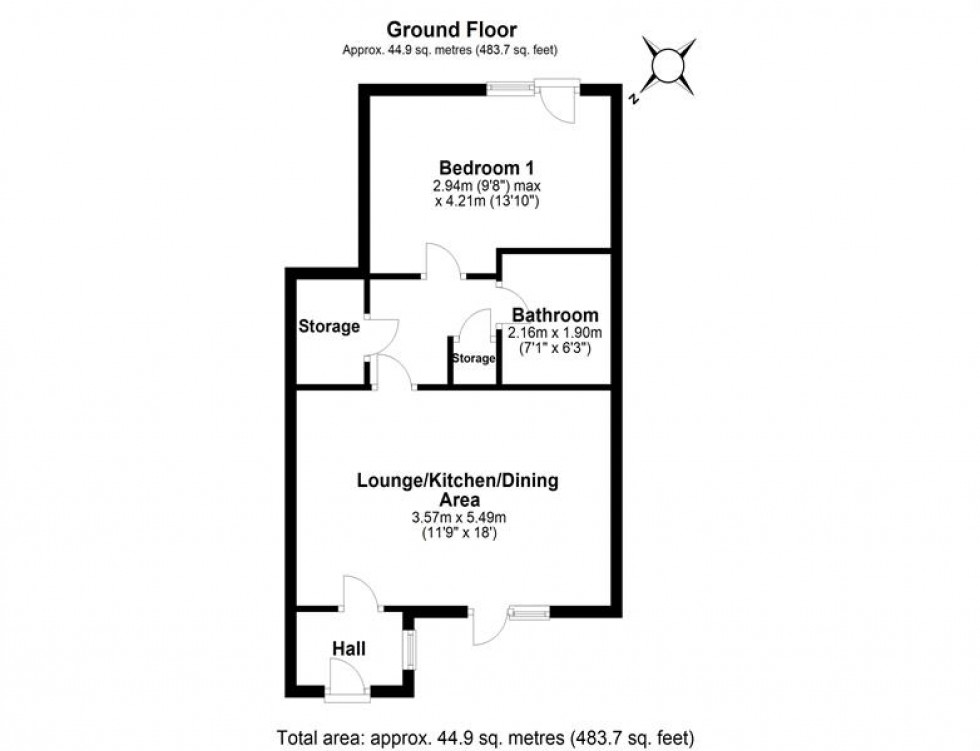 Floorplan for The Old Forge, Hawthorn Road, Frodsham