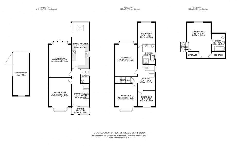 Floorplan for Goulden Road, West Didsbury