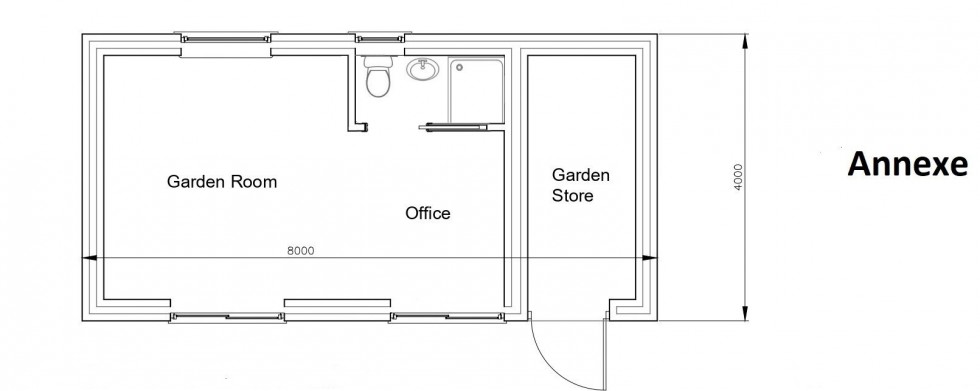 Floorplan for 2022 built bungalow and stunning views in Chapel Lane