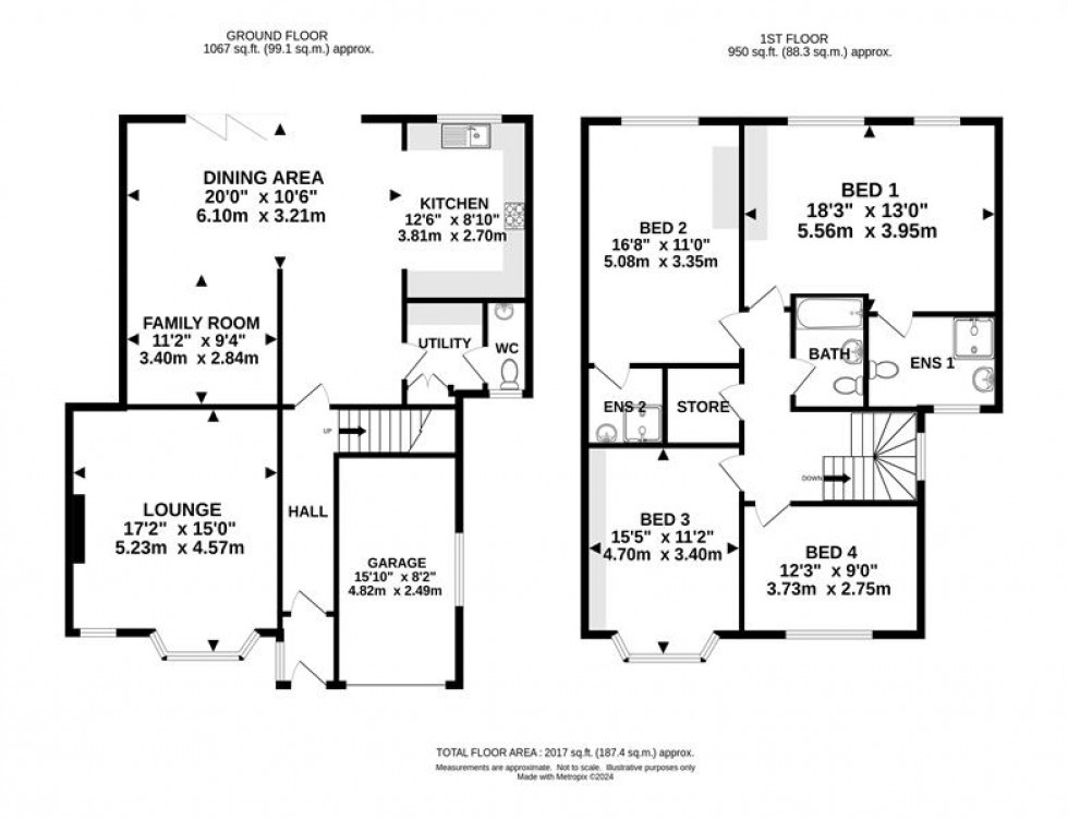 Floorplan for Chapel Lane, Hale Barns