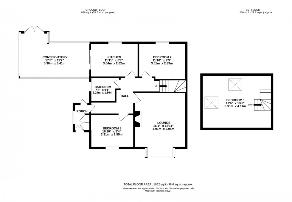 Floorplan for Dowson Road, Hyde