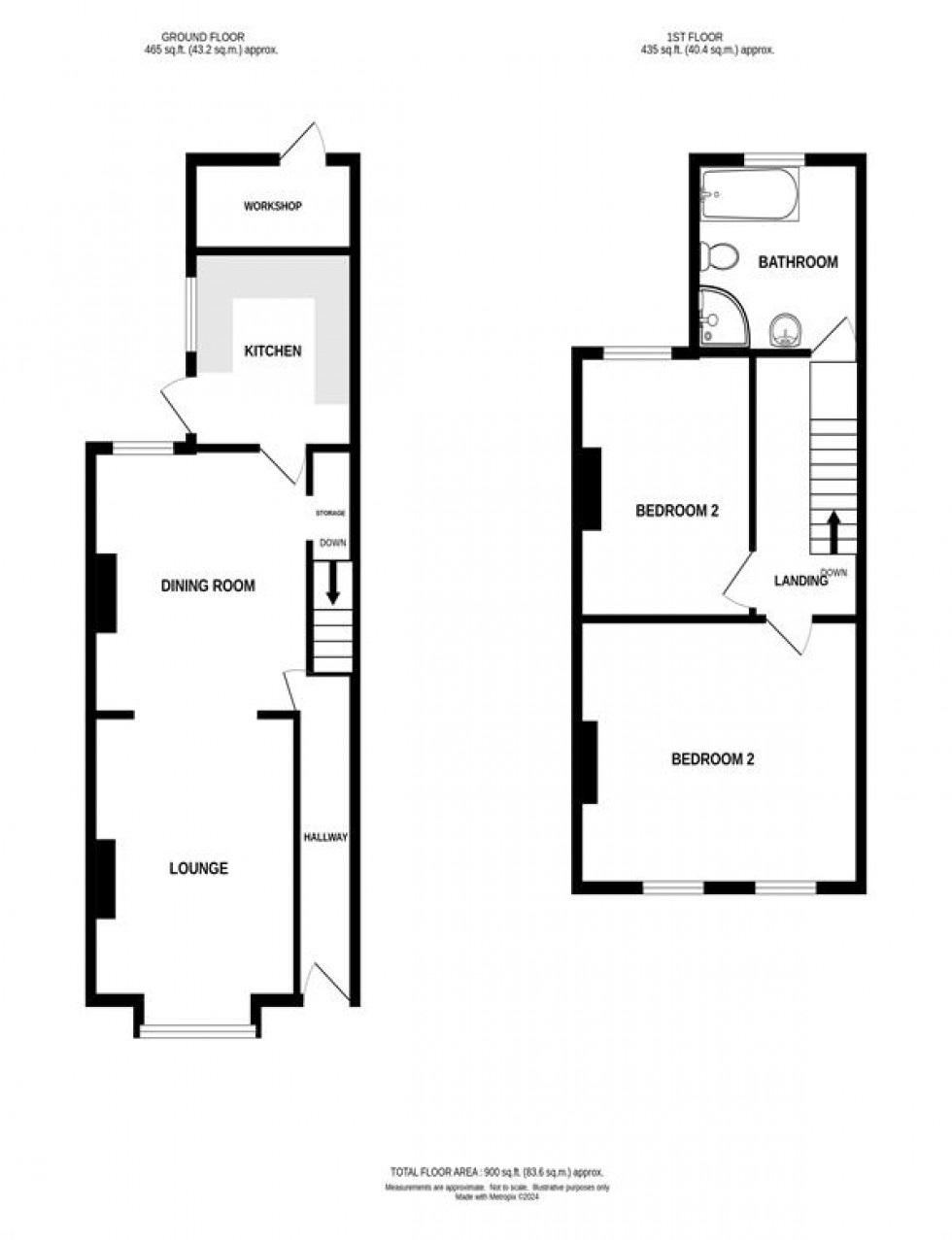 Floorplan for Ansley Grove, Heaton Moor